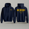 One Mission – Custom Navy & Gold Hoodie